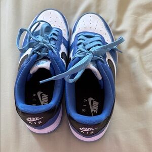 Nike Air Blue and White Sneakers